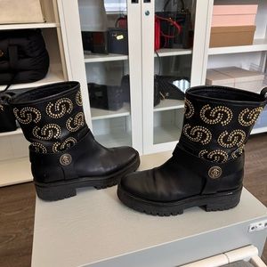 Roberto cavalli biker boots